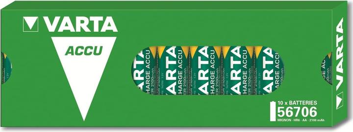 Varta Longlife Accu (10 pcs., AA, 2100 mAh)