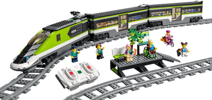 Actual product image LEGO Passenger express train (60337, LEGO City, LEGO Powered UP)