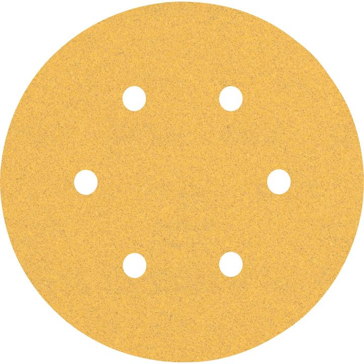 Image du produit Bosch Professional Zubehör Papier abrasif Expert C470 avec 6 trous pour ponceuse excentrique, 150 mm, G 100, 50 pcs. (100)