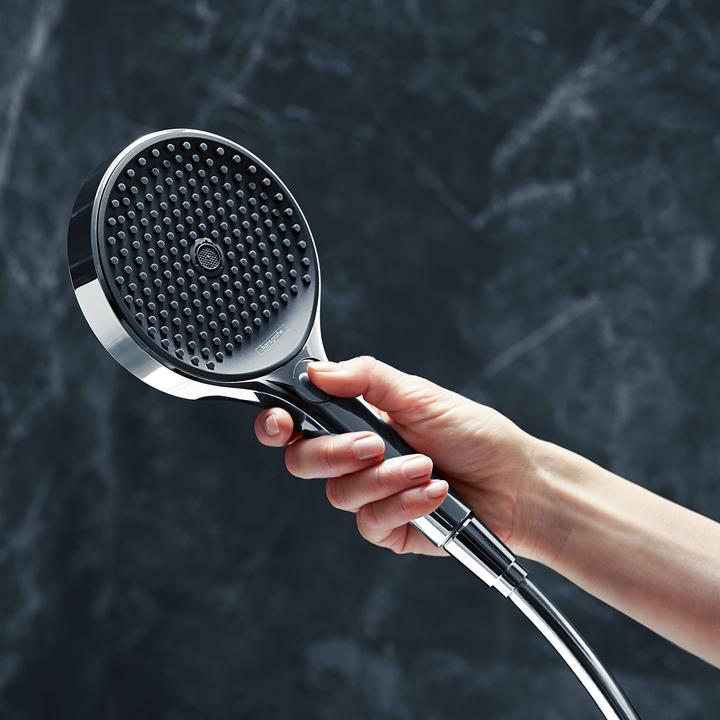 Produktbild hansgrohe Rainfinity Douchette à main 130 3jet, EcoSmart, 26862000, 26862000 (3 Strahlarten, 6 l/min)
