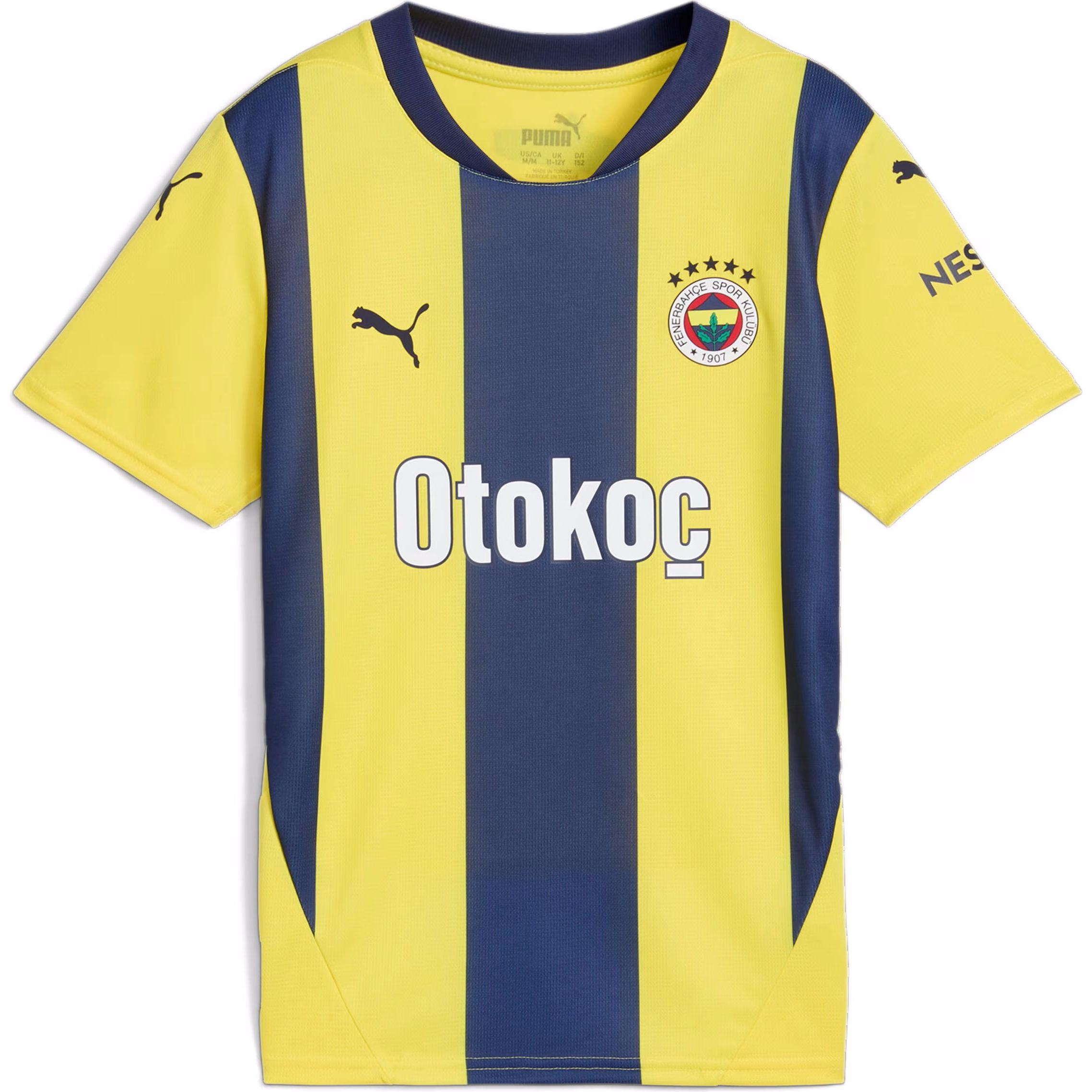 Puma, Unisex, Fussballtrikot, FSK Home Jersey Replica Jr (152), Gelb, 152