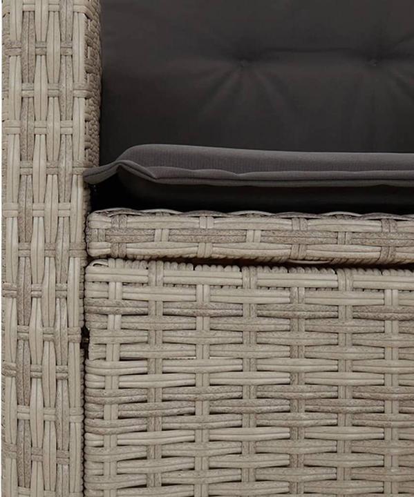 Actual product image vidaXL 10-piece garden lounge set with cushions