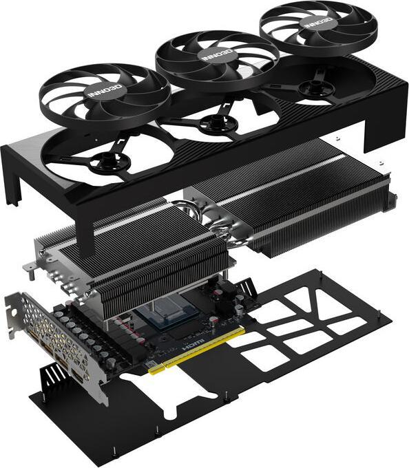 Produktbild Inno3D GeForce RTX 5080 X3 OC, 16384 MB GDDR7 (16 GB)