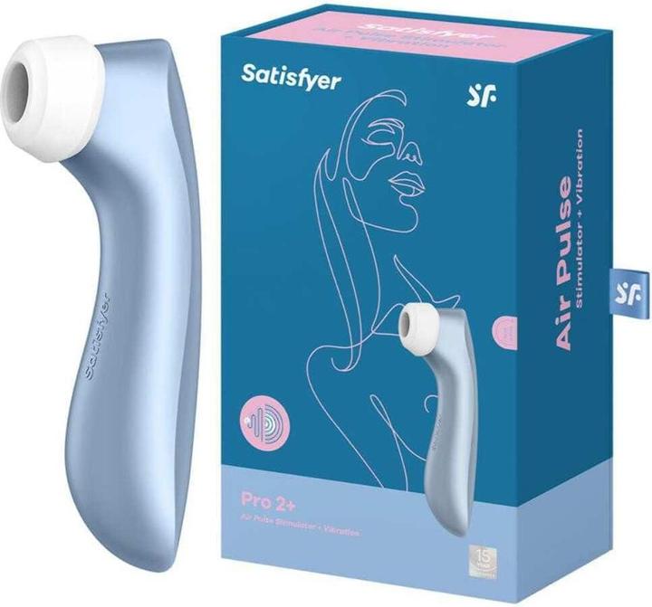 Actual product image Satisfyer Pro 2+ Blue