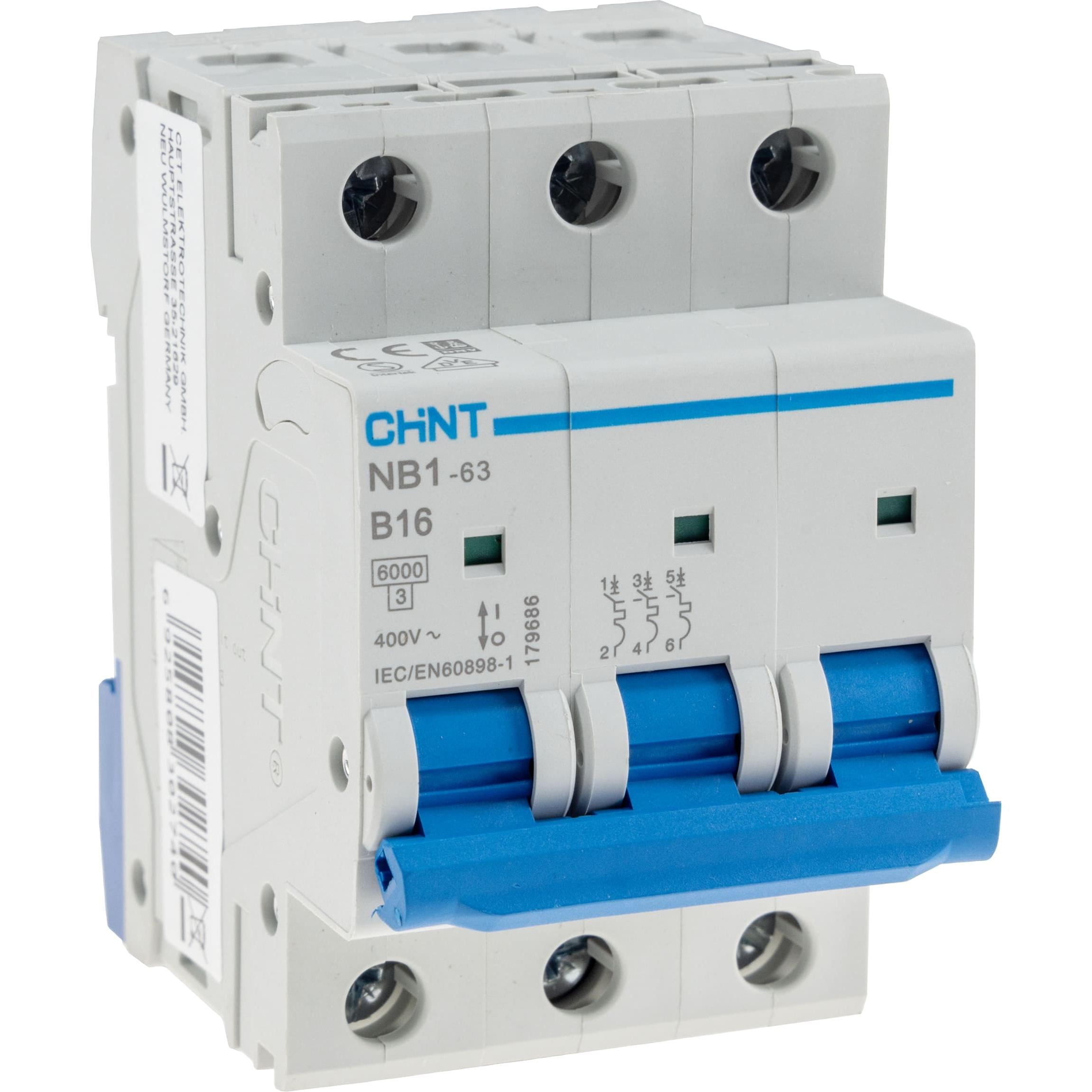 Chint, Interruttore, Interruttore B/6 kA
