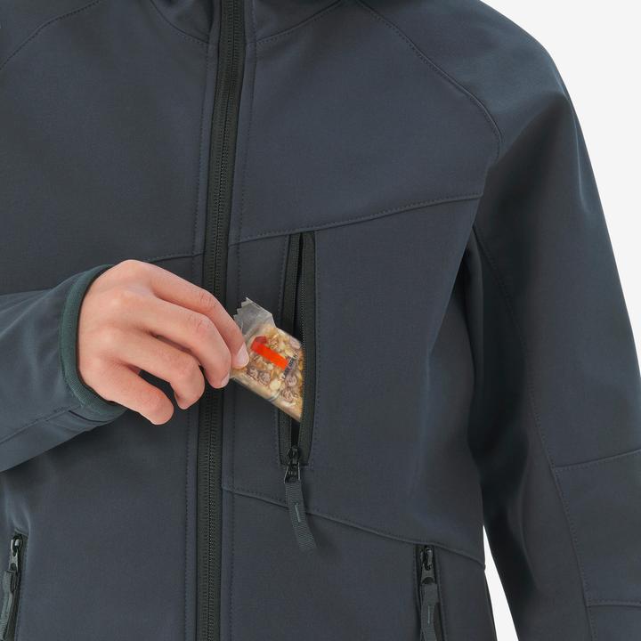 Immagine prodotto Quechua Giacca softshell da trekking per bambini sintetica (152)