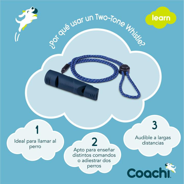Image du produit Company of Animals Sifflet Coachi double ton (Dressage, Entraînement avec dummy)