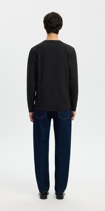 Actual product image Selected Slhnewpima Ls O-Neck Tee Ex Noos (M)