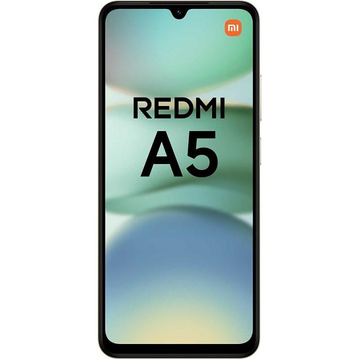 Xiaomi Redmi A5 (6.88" - 64 Go, 3 Go RAM) Or (64 GB, Or, 6.88", Dual SIM, 4G), Smartphone, Gold