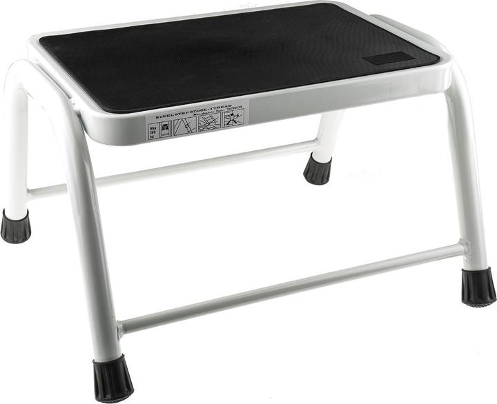 Produktbild RS PRO Steel Step Stool - 1 Tread (Trittleiter, 43 cm)