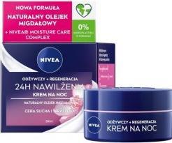 Productafbeelding NIVEA Voedende Regenererende Nachtcrème Voor De Droge En Gevoelige Huid 50 Ml Aqua Effect (50 ml, Nachtcrème)
