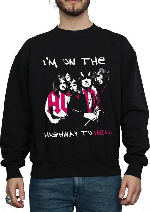 Immagine prodotto AC/DC Felpa uomo I'm On The Highway To Hell in cotone (L)