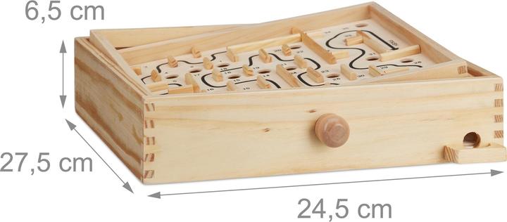 Actual product image Relaxdays Labyrinth Game (German, French, Italian, English)