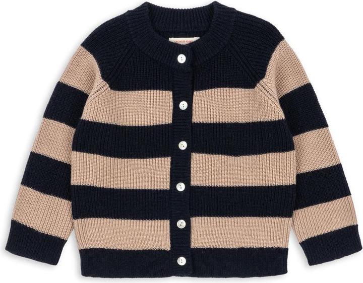 Konges Slojd Vitum Strickcardigan Stripe (104)
