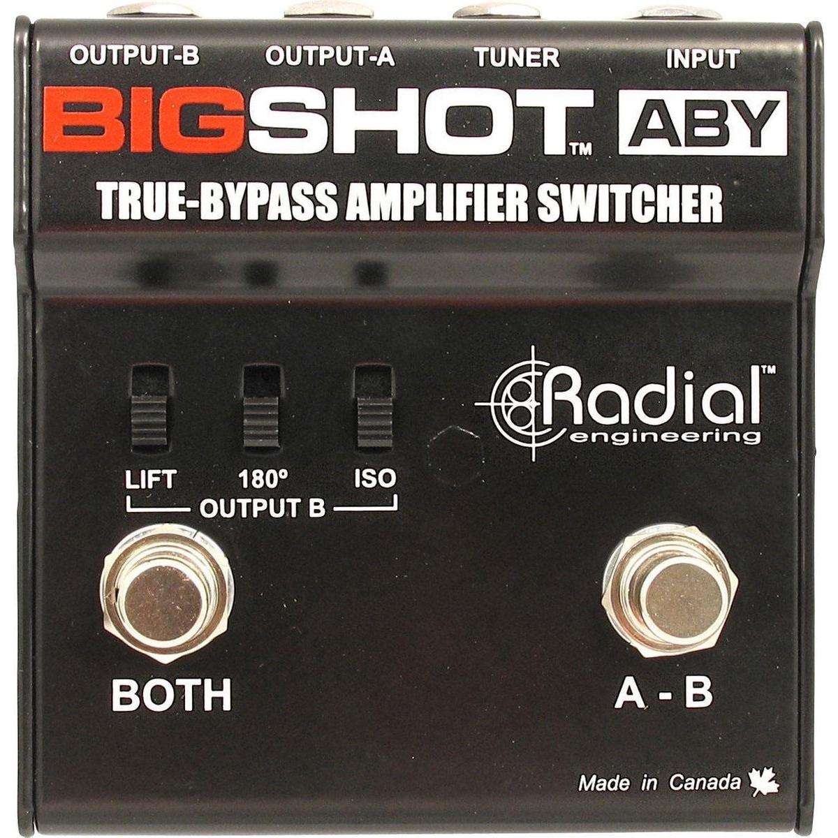 Radial BigShot ABY MKII, Effetti Audio, Nero