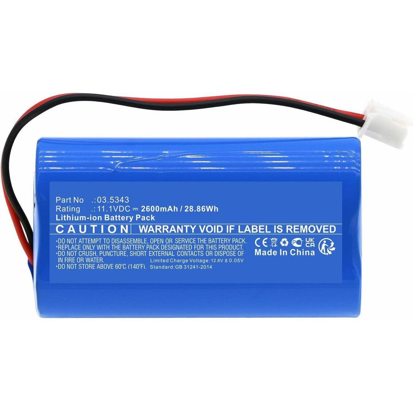 CoreParts, Taschenlampe Zubehör, Battery for SCANGRIP