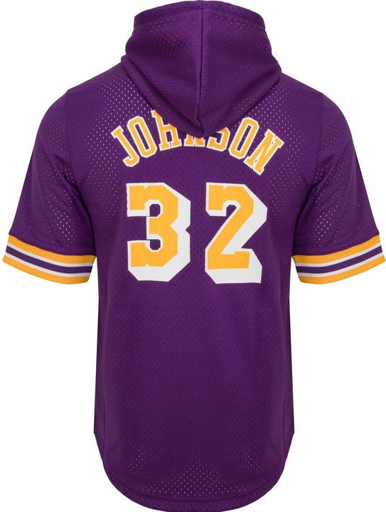 Actual product image Mitchell & Ness M&N Mesh Jersey Hoody Los Angeles Lakers Magic Johnson - S (S)