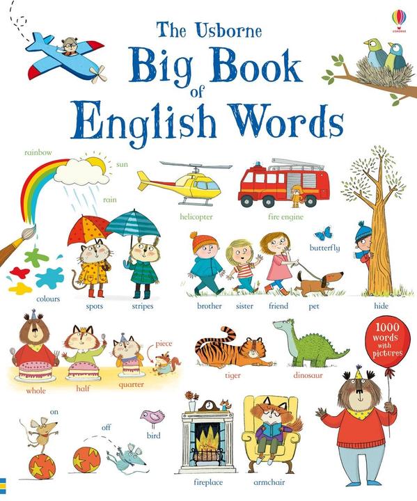 Big Book Of English Words (Inglese, Hannah Legno, Mairi Mackinnon, 2013)