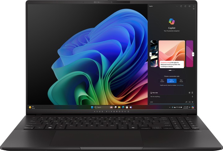 ASUS Vivobook S 16 OLED (16", AMD Ryzen AI 9 HX 370, 32 GB, 1000 GB, CH)