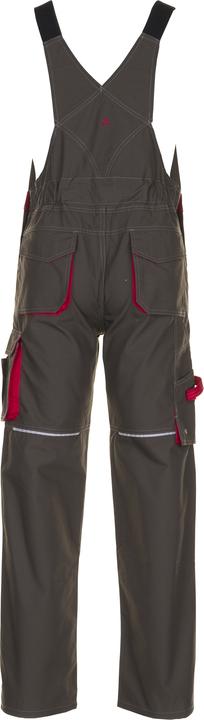 Actual product image Planam Basalt dungarees olive red 60 (60)