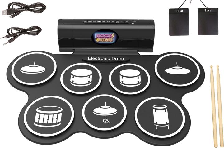 Music Legs Musica - Batteria pieghevole Deluxe (500910)