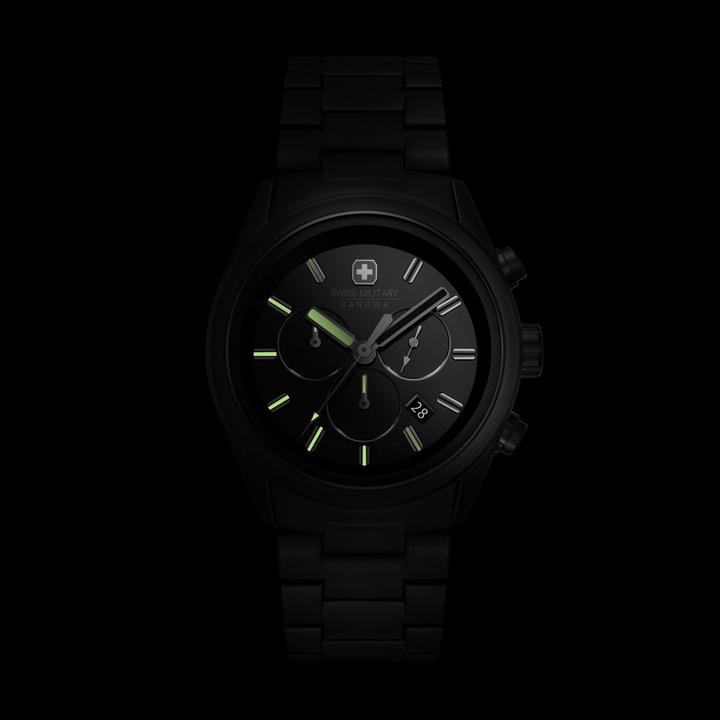 Produktbild Swiss Military Hanowa Navalus Pro Chrono Stealth (Chronograph, 43 mm)