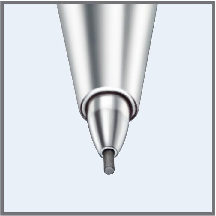 Immagine prodotto Staedtler Matita meccanica triplus® micro 774 Spessore della mina: 0,5 mm Designazione della durezza: B (0.50 mm, HB, 1 x)