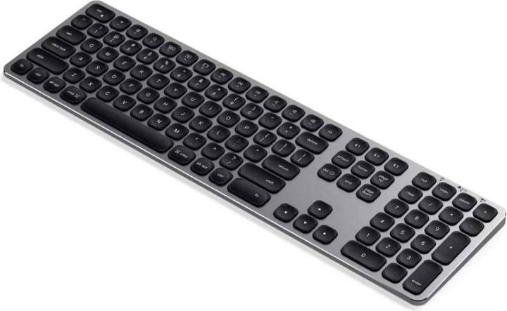Actual product image Satechi ST-AMBKM keyboard Bluetooth QWERTY US International Black, Grey (Eng. Int., Wireless)