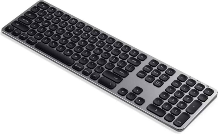 Produktbild Satechi ST-AMBKM keyboard Bluetooth QWERTY US International Black, Grey (Eng. Int., Kabellos)