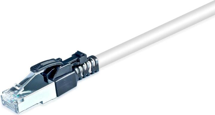 Actual product image Lightwin Patch cord Securelock Cat.6A, 30cm Grey (S/FTP, CAT6a, 0.30 m)
