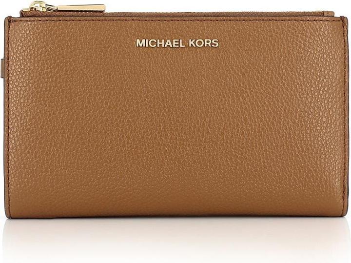 Actual product image Michael Kors Jet Set leather wallet - Camel