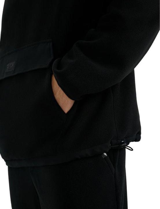 Produktbild 4F Herren-Fleece-Sweatshirt, tiefschwarz (S)