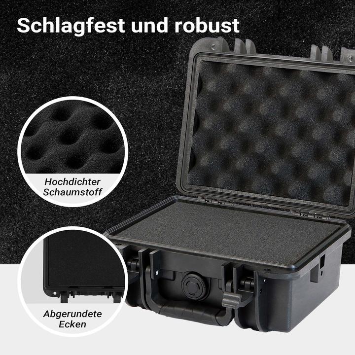 Actual product image Wiltec Universalkoffer 21,9x18,5x10,4cm wasserdicht Transportkoffer Schutzkoffer