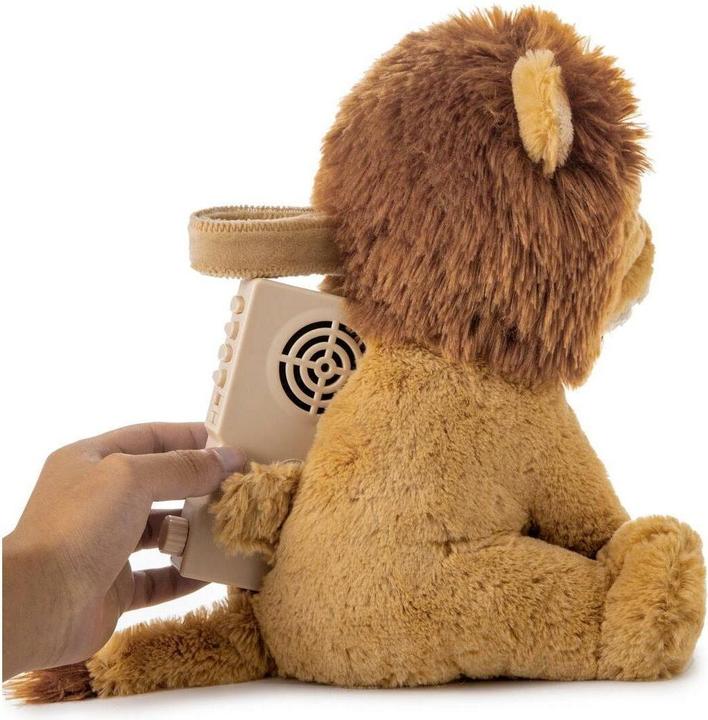 Actual product image Cloud B Cuddly Toy with Music Lion Louis