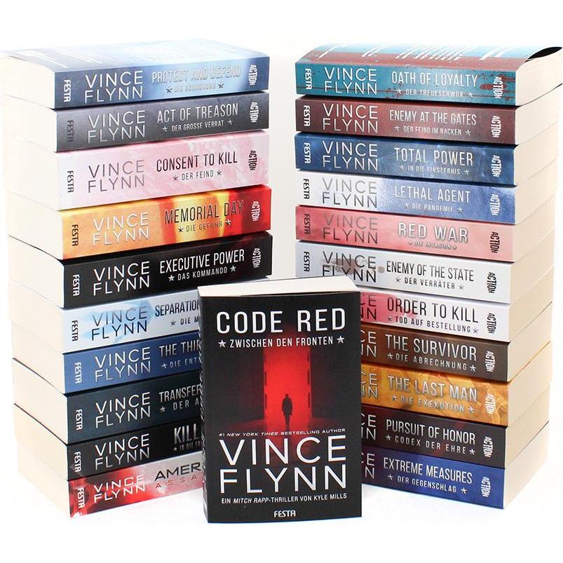 Thumbnail - Code Red - Zwischen den Fronten, Belletristik von Kyle Mills, Vince Flynn