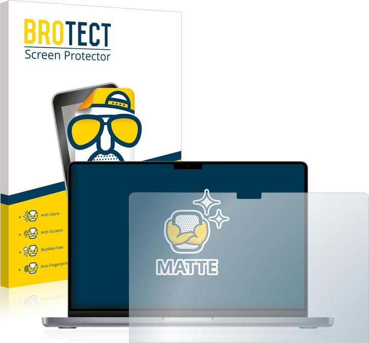 Produktbild BROTECT Entspiegelungs-Schutzfolie Displayschutz Matt (14")