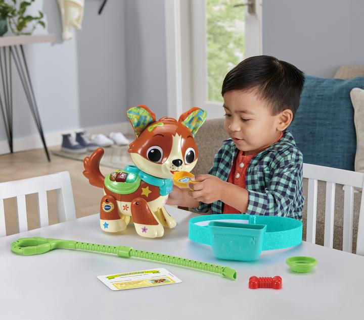 Actual product image VTech 80-552564 Run-with-me doggie baby toy, colourful