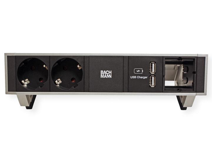 Immagine prodotto Bachmann DESK2 - 2xSchuko, 1xUSB & (2x, CEE 7/3)