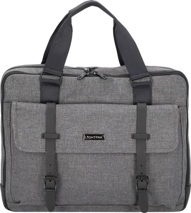 Image du produit Lightpak sacoche pour ordinateur portable "TWYX", polyester, gris bandoulière amovible, poignée de (15.60", Universel)