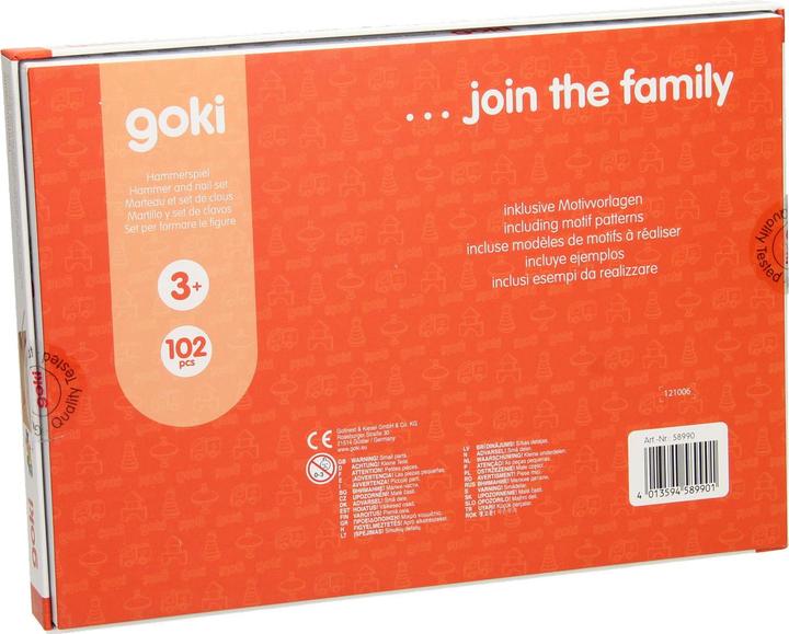 Actual product image Goki Hammer action XXL (German, 1 Players)