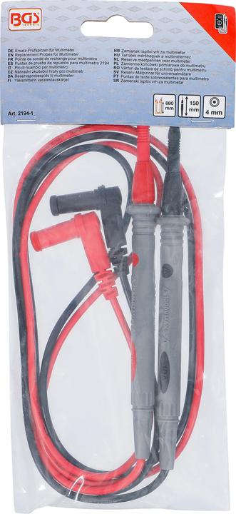 Immagine prodotto BGS Pin di ricambio per multimetro