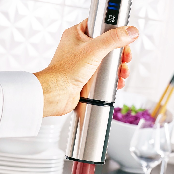 Actual product image Peugeot Corkscrew Elis Silver (Electric corkscrew)