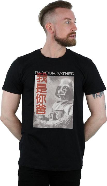 Immagine prodotto Star Wars Vader I Am Your Father Chinese Maglietta Uomo (5XL)
