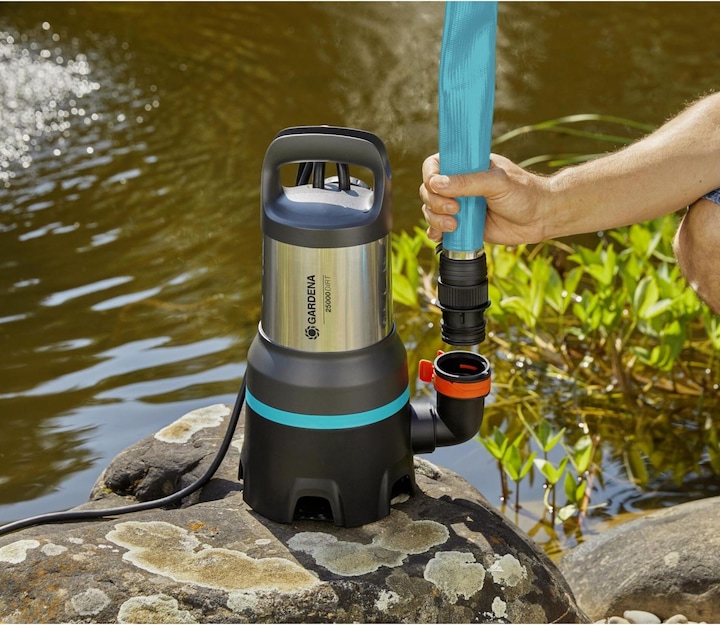 Immagine prodotto Gardena Pompa sommergibile per acque reflue 25000 (Pompa per acque cariche)