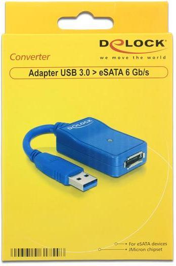 Actual product image Delock Adapter USB 3.0 to (USB 3.0)