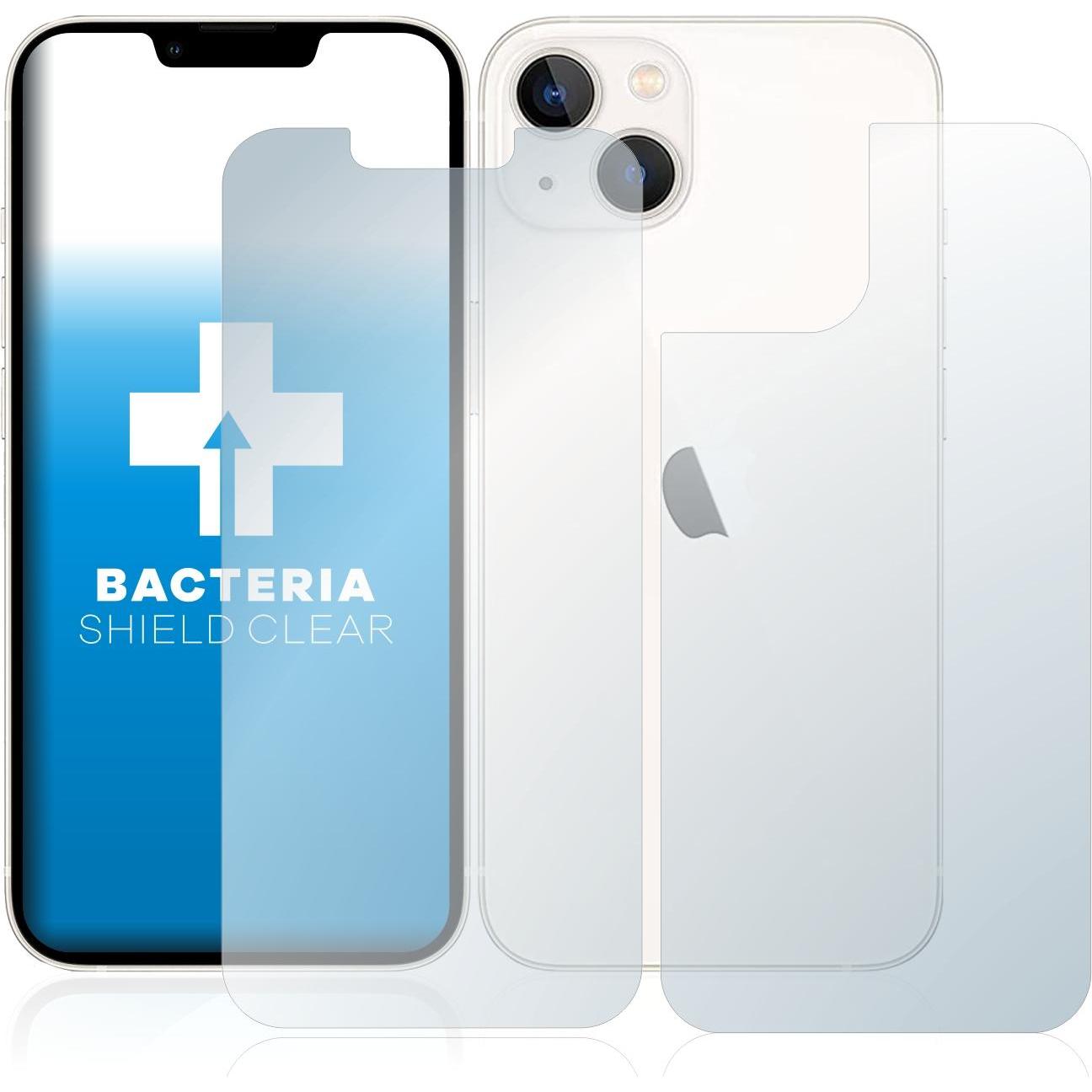Thumbnail - upscreen Schutzfolie Displayschutz Displayschutzfolie Folie Klar antibakteriell (1 Stück, Apple iPhone 13), Smartphone S...