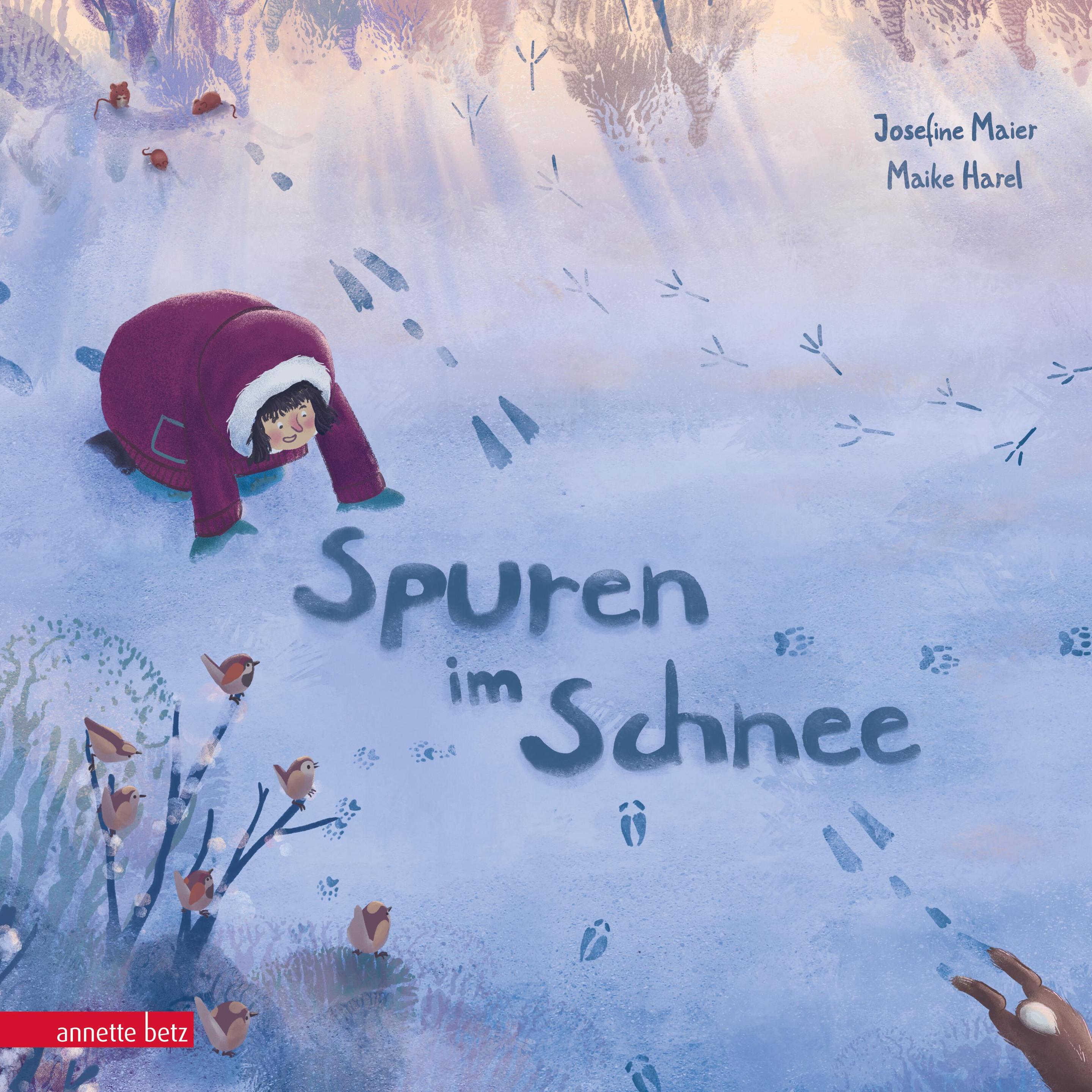 Spuren im Schnee - Ein poetisches Winterabenteuer für Kinder ab 3 Jahren, Kinderbücher von Maike Harel
