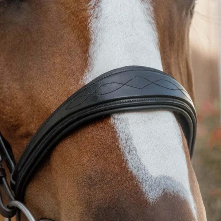 Image du produit Dy'on Muserolle cheval sans sous barbe anatomique