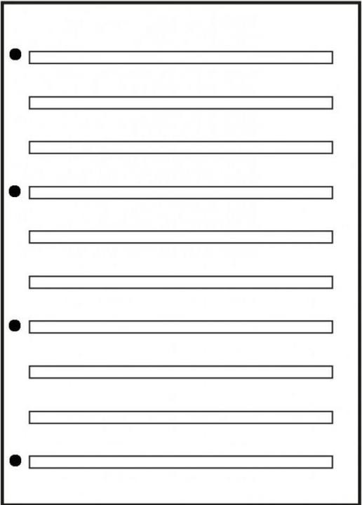 Image du produit Oxford Bloc de feuilles de travail, A4, linéature 3 (A4, Couverture rigide)