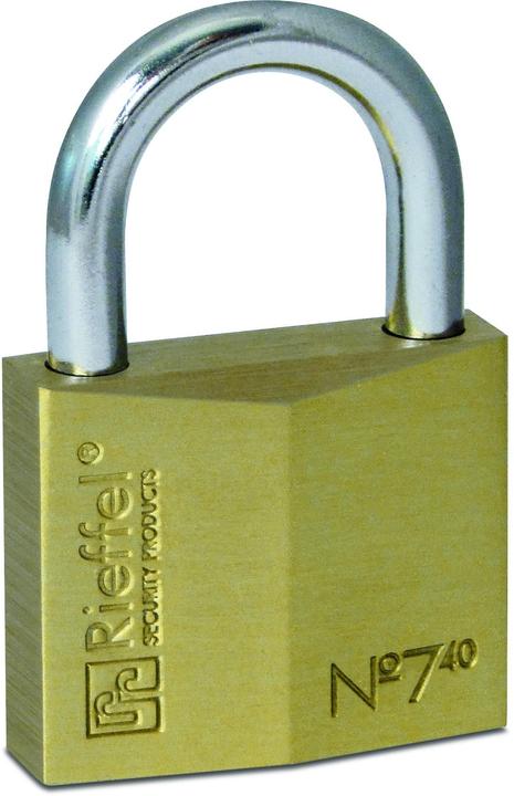 Actual product image Rieffel Padlock brass No. 7 SB